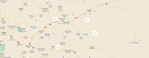 map of locatable attacks in hama