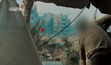 Figure 1. al-Qassam Brigade video of an ambush in Khan Yunis Source: Telegram