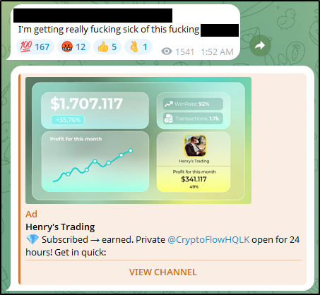 Post from a neo-Nazi Canadian influencer