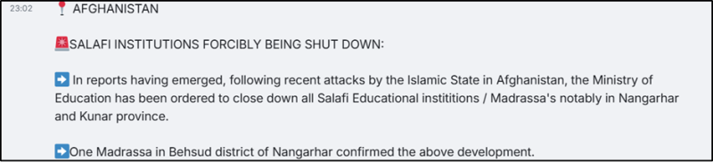 Pro-ISIS post on Element feb 15