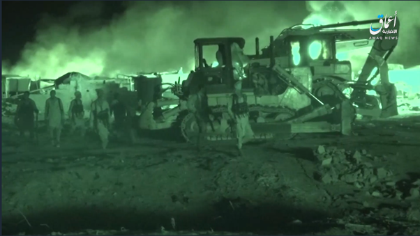 amaq video showing destruction