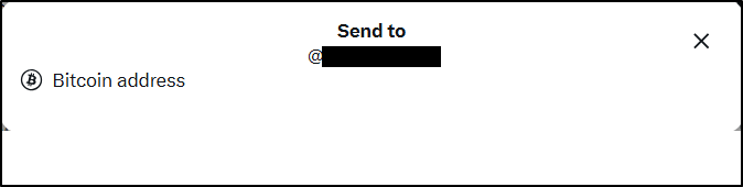 Hate Club soliciting Bitcoin via X