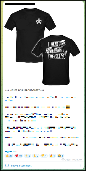 german active club t-shirts