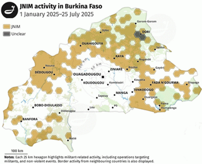 jnim activity in burkina faso