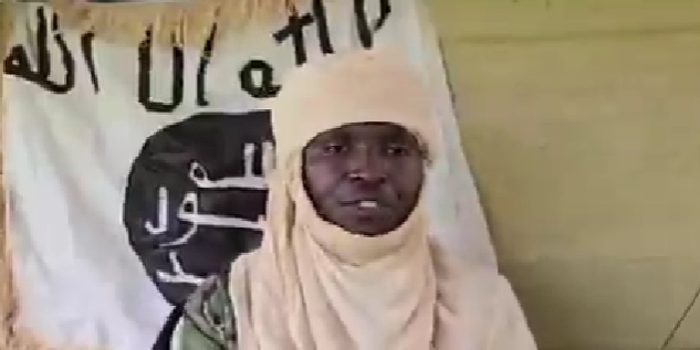 Screenshot from the Abu Hamza al-Bambari’s September 3rd footage.