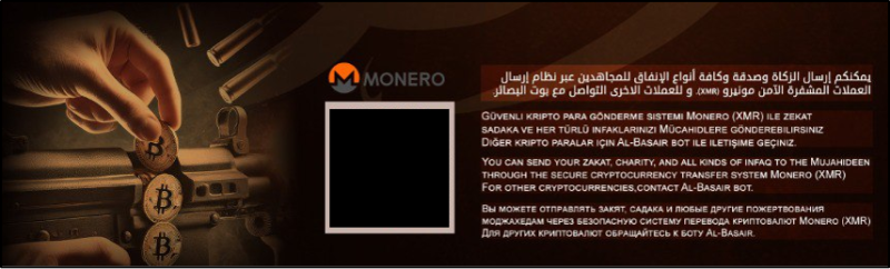 pro-isis monero request