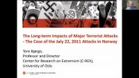 10th Anniversary of Oslo/Utøya and 20th Anniversary of 9/11 - Long-term Implications and Effects