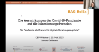 Wie gelingt Ausstiegsarbeit? Veranstaltung zur Veröffentlichung des Sammelbandes „Deradikalisierung und Distanzierung auf dem Gebiet des islamistischen Extremismus"