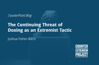 white text title of blog blue background hooded figure on laptop